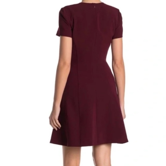 Theory Modern Seamed Shift Dress Mulberry Size 4 NWOT - Picture 2 of 6